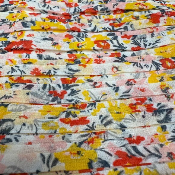 NWT Women's ASTR THE LABEL Floral Smocked Sweetheart Neckline Top | Size XL - Picture 7 of 14